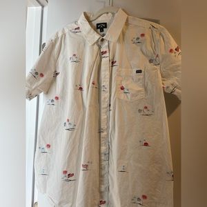Men’s Billabong Button Shirt (Fourth of July)